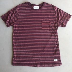 PacSun Modern Amusement striped Tee Shirt